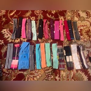 lulu headbands!Comment if you’re interested in a specific one and I will list :)